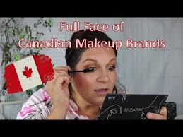full face of canadian makeup brands