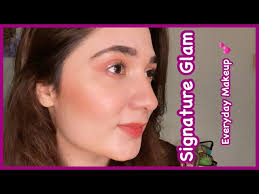 signature glam everyday makeup for