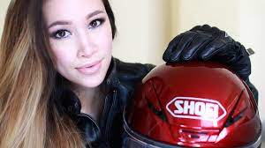 motorcycle makeup for full face helmets