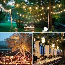 Globe String Lights Outdoor 48ft Patio