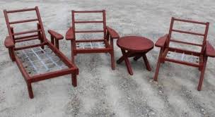 Redwood Outdoor Furniture 2 Chairs