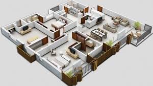 Because square footage is so vital in appraising a home, it's important to pay close attention to what is being measured. Simple House Plan With 5 Bedrooms 3d Some Have The Natural Born Talent While Most Others Take Apartment Floor Plans 5 Bedroom House Plans Simple House Plans