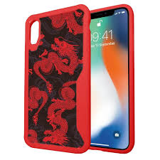 It is the twelfth generation of the iphone. Apple Iphone Xr Case Armor Flex Red Frame Red Dragon Miniturtle