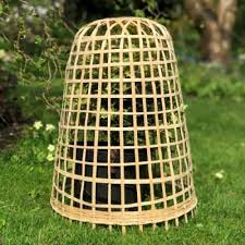 Bamboo Bell Cloche Plant Cover Mixed