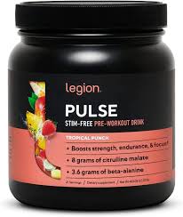 legion pulse caffeine free tropical