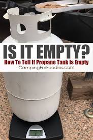 how to tell if propane tank is empty 3