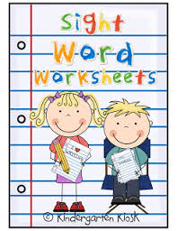 Kindergarten Kiosk Multi Task Sight Word Workbook