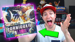 Opening Forbidden Light Booster Box With New Pokemon Cards Youtube