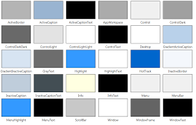 System Colors 2 000 Things You Should Know About Wpf