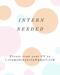 internship needed for a make up firm