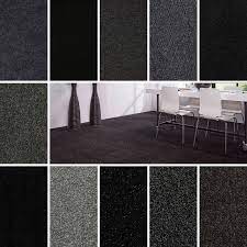 black carpet saxony pile black
