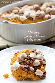 Quick and easy to cook creamy vegetable casserole. Healthy Sweet Potato Casserole Recipe