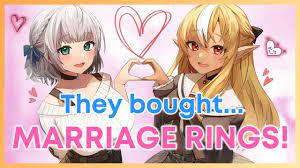 Noel And Flare bought actual MARRIAGE RINGS! Flare + Noel POV [Eng Sub] -  YouTube