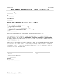 vacate lease termination letter