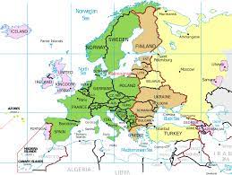 europe time zones map live cur