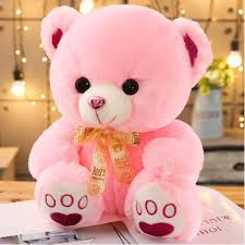 32 teddy bear pink konga