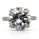 Tatiana 8 Carat Round Cut Diamond Ring | Nekta New York
