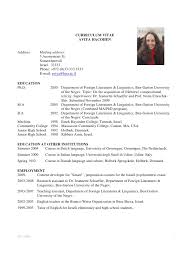 A complete guide to writing a us curriculum vitae for academic positions, graduate schools, fellowships, research programs or grants. Academic Cv Example