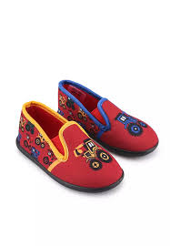 red cloth tractor slip ons 2024