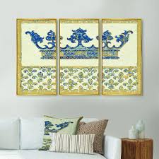 Traditional Framed Canvas Wall Art