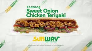 subway sweet onion teriyaki tv spot y