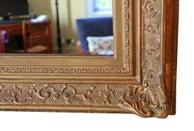 Large Antique Gilt Overmantle Wall