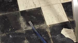 Before attempting to remove any acoustical tile, it's important to determine whether it contains asbestos. What To Do With Wet Asbestos Floor Tile And Black Adhesive