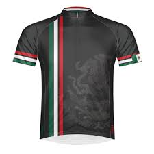 Primal Wear Viva La Mexico Mens Sport Cut Full Zip Short Sleeve Cycling Jersey