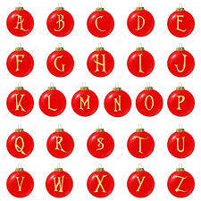 The letters add a totally unique element to nursery walls, or even special occasions such as weddings, christmas parties and birthdays. Alphabet Letters Numbers Red And Gold Christmas Ornament Etsy