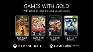 games with gold portal 2 goes free and