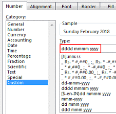date format in excel how to change