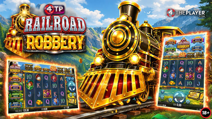 Rob the train for outlaw fortunes with 4TP Railroad Robbery!