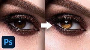 make eyes sparkle photo tutorial