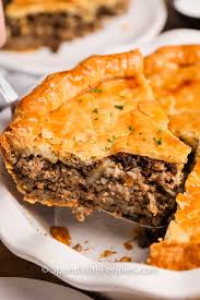 tourtiere meat pie spend with pennies