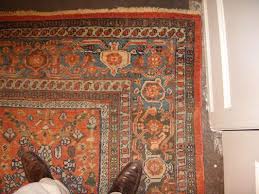 mahal carpet central persia circa 1900