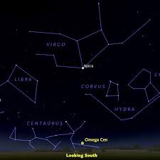 Spica Guide Star To Omega Centauri Tonight Earthsky