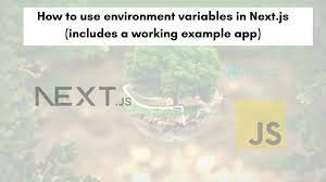 environment variables in next js