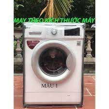 ✳☾ Áo trùm vỏ bọc máy giặt cửa ngang bằng da vải dù siêu biền