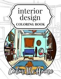 interior design coloring book color