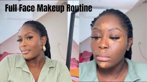 easy full face makeup routine you