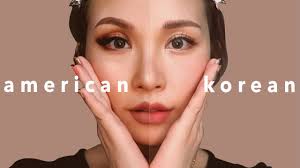 korean makeup vs american makeup 한