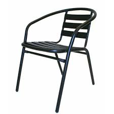 Black Steel Chairs Cafe S Or Home