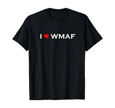 Amazon.com: I love WMAF Funny T Shirt Mixed Couple : Clothing, Shoes &  Jewelry