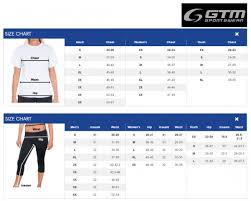 Size Chart Champion Gtm