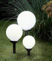 Outdoor Led Solar Powered Globe Lights