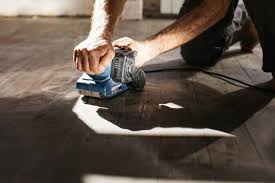 how to sand hardwood floors with an