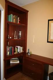 corner bookcase cabinet