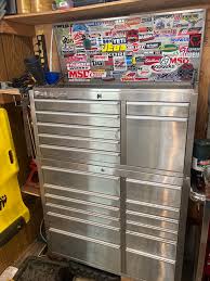 stainless steel tool box in