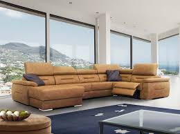 domino recliner sectional sofa by
