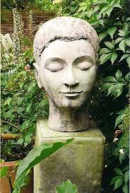 Buddha Modern Contemporary Head Garden